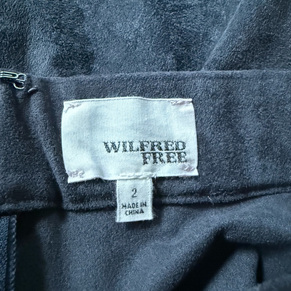 Wilfred Gray Pencil Midi Skirt with Slit - Picture 7 of 7